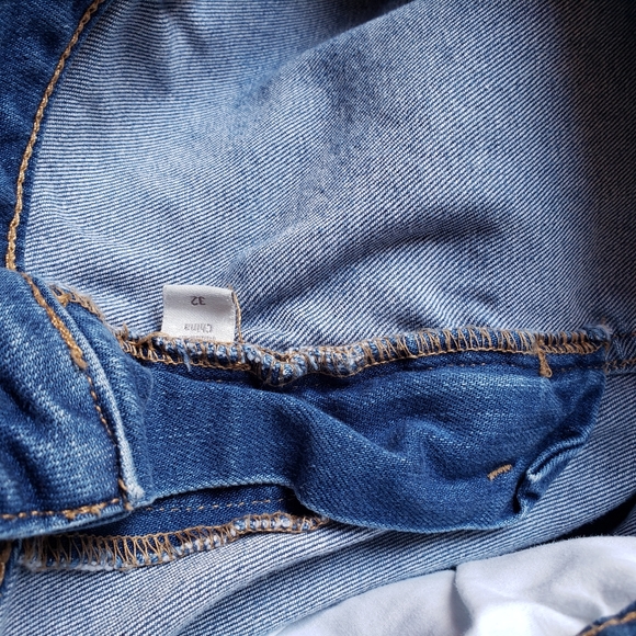 Garnet Hill Organic Cotton High Rise Straight leg Relaxed Jeans 32 Sustainable - Picture 14 of 16